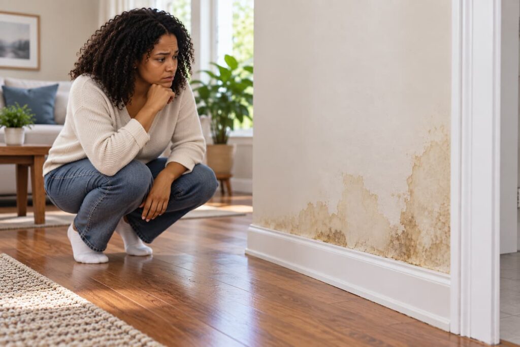 Signs of Hidden Water Damage Behind Walls and Under Floors